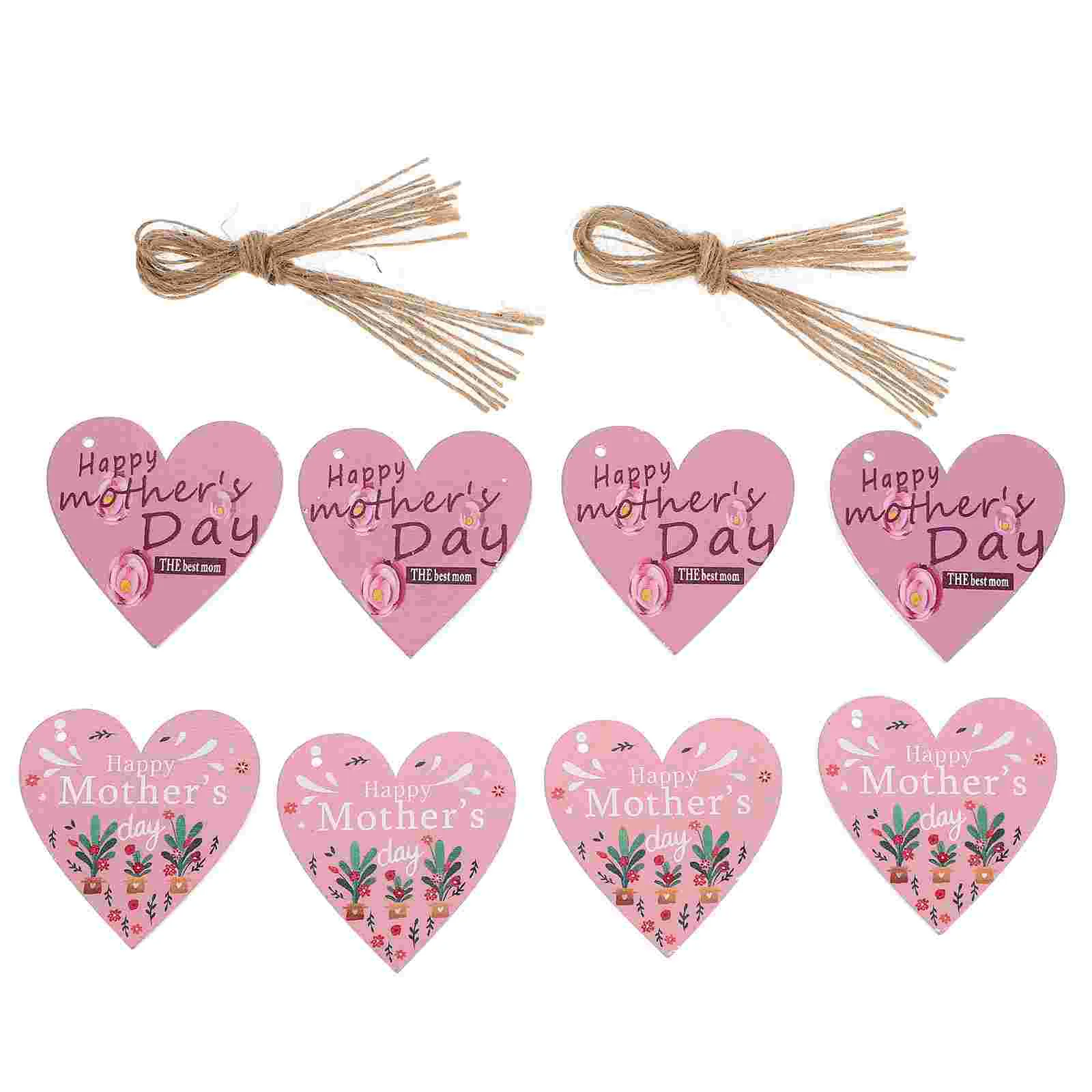 

Day Mothers Heart Hanging Ornaments Mother S Decorations Wooden Wood Gifts Tags Sign Decoration Tree Wedding Love Shape Daughter