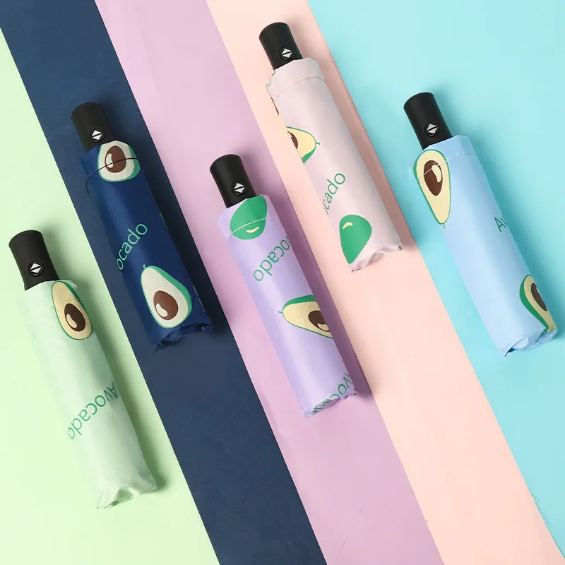 Складной УФ-зонт с защитой от дождя