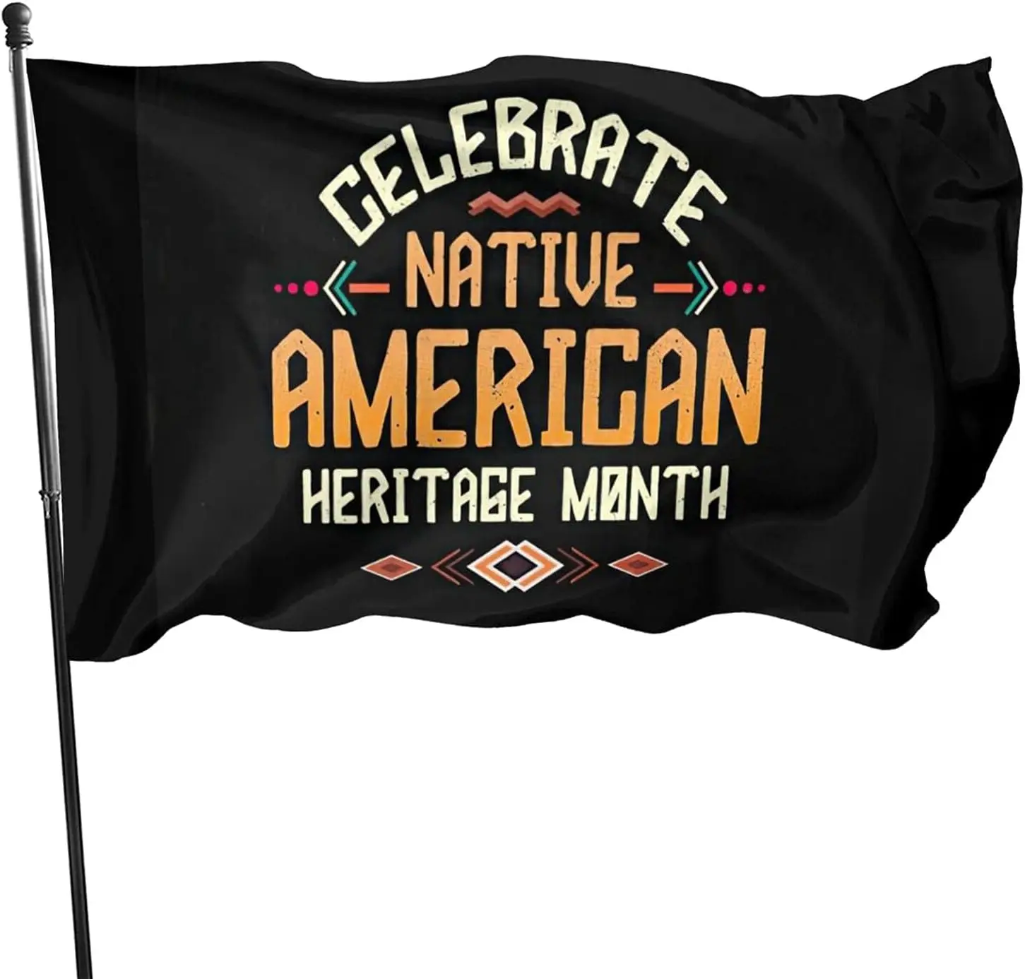 

Флаги с месяцем наследия, уличный Декор для дома и сада, флаги для родного сада, оригинальный баннер-устойчивость к УФ выцветанию