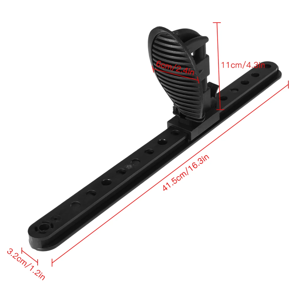 

Brace Pedal Foot Accessories Adjustable Canoe Foot Peg Rest High Quality Kayak Locking Ship Plastic Replacement