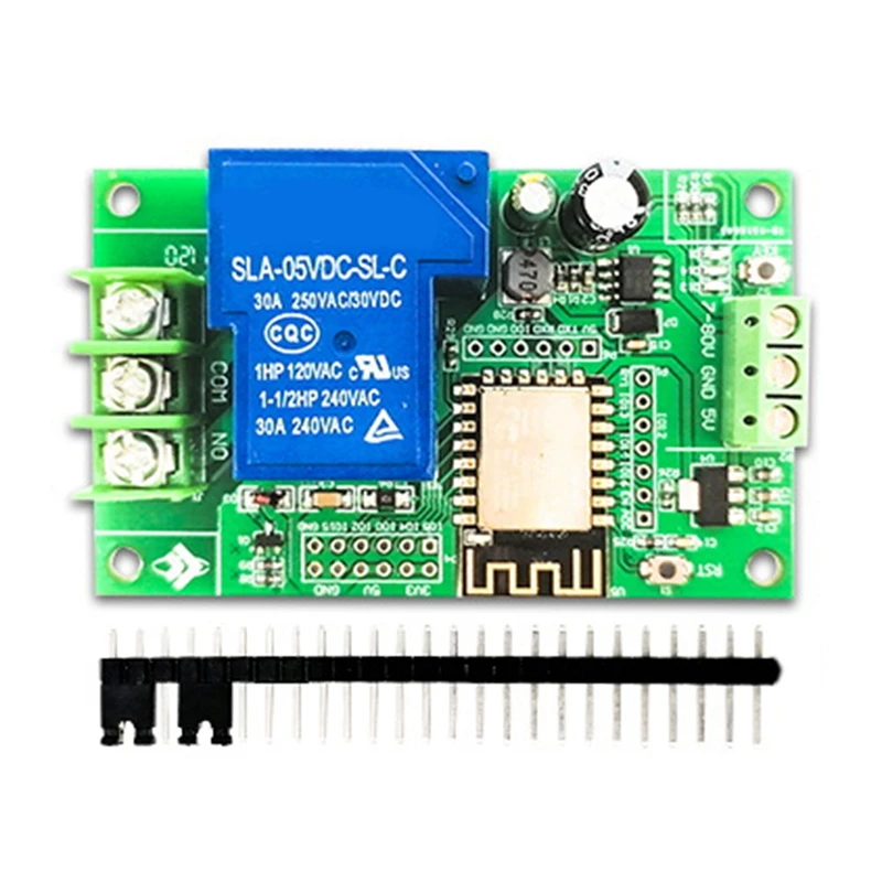 

AU42 -DC7-80/5V источник питания ESP8266 макетная плата Wifi Single 30A релейный модуль ESP-12F макетная плата