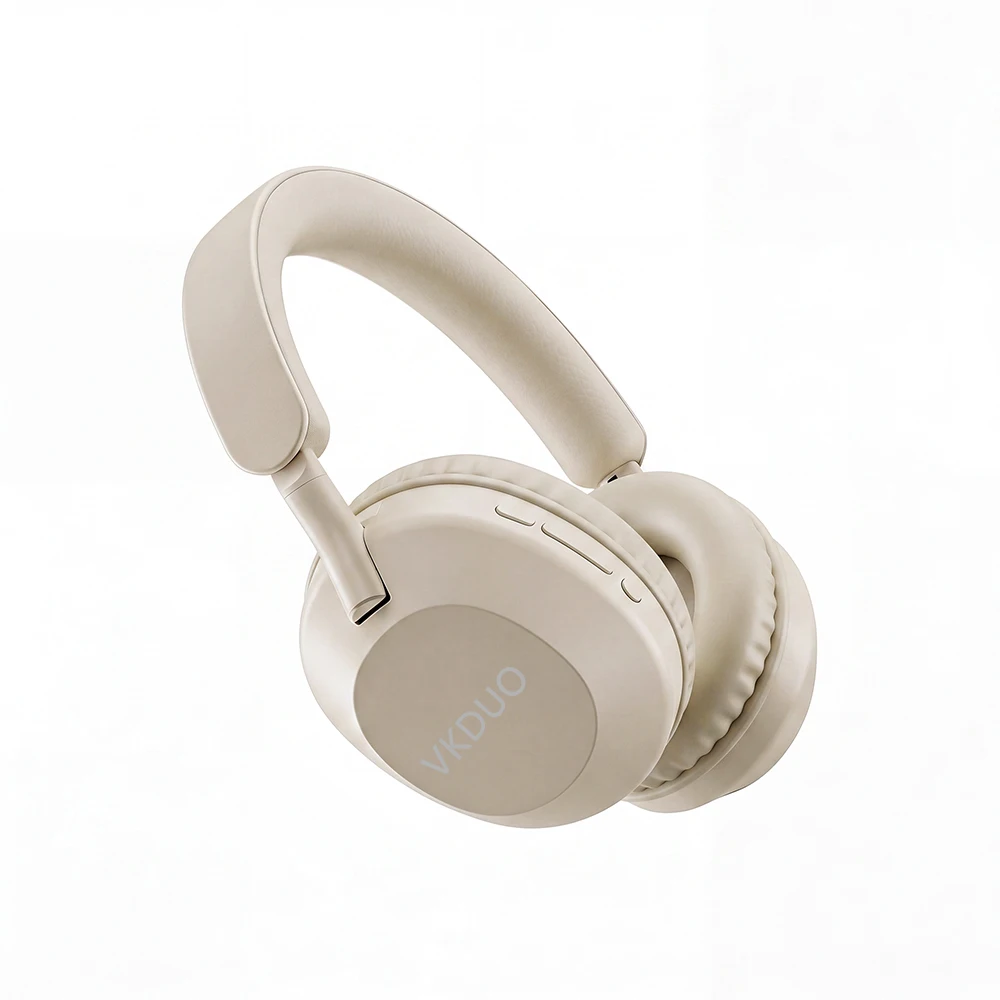 Беспроводные спортивные наушники Vkduo Over the Ear Bluetooth 5.4 с микрофоном для звонков и тканевыми амбушюрами (art.: 3920dc2db666c) - 3920dc2db666c