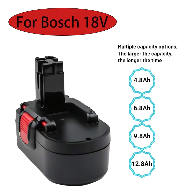 

Новинка, Оригинальная Аккумуляторная Батарея Bosch 18 в, 12,8 Ач, BAT025, Ni CD аккумуляторная батарея, электроинструменты для Drill GSB 18 VE-2, PSR 18VE, BAT026