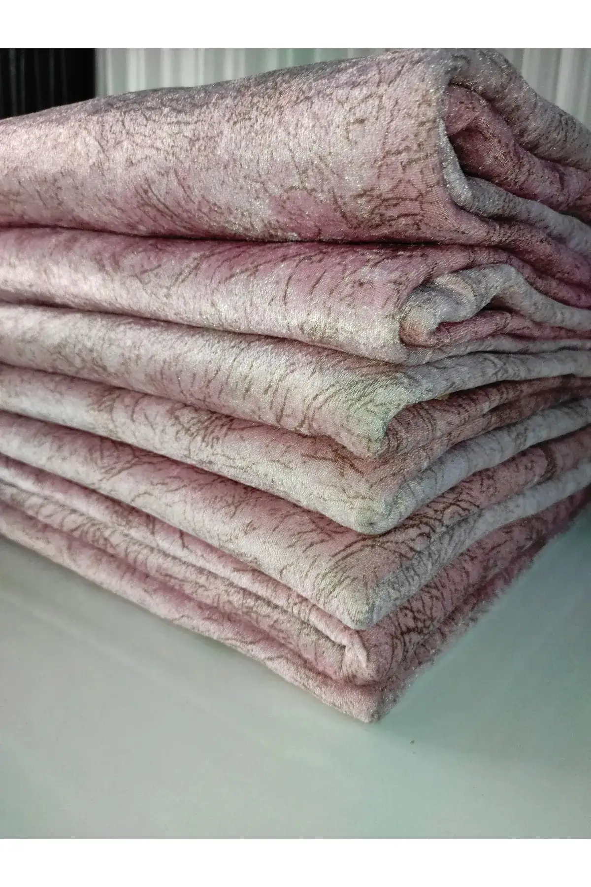 

Armchair Sofa Bed Cover Pink Vein Pattern Anti-slip Base Sponge Fabric Velvet 170x210 Salon Textile Home & Furniture