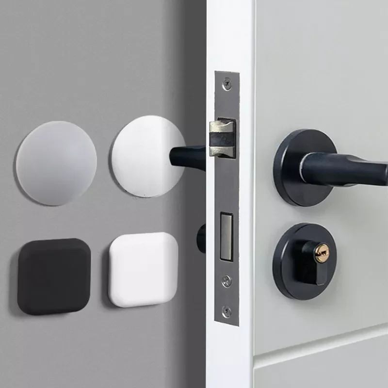 

NEW Anti-Collision Wall Sticker Thick силикон Handle Door Stopper Wall Mute Protective Shockproof Crash Padсиликоновые накладки