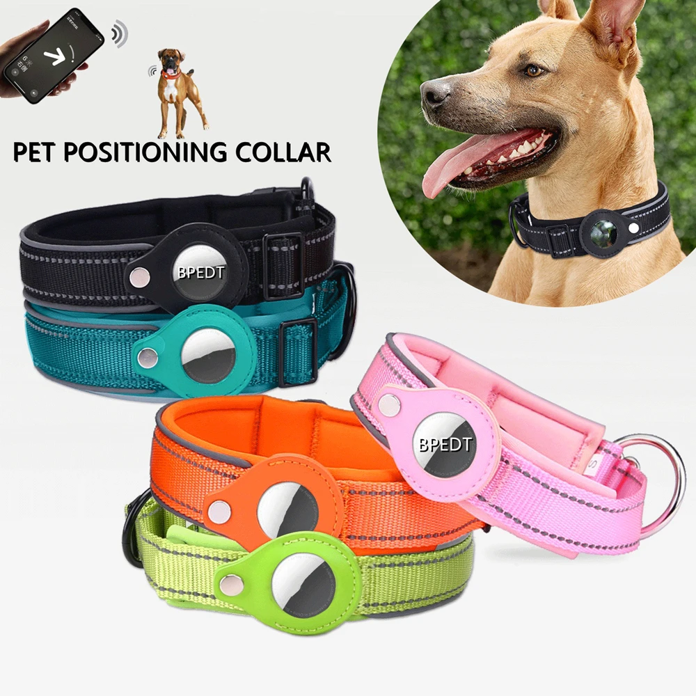 

Anti-Lost Pet Dog Collar for Airtag Protective Tracker WaterProof for Pet Dog Cat Dog Anti Lost Positioning Collar