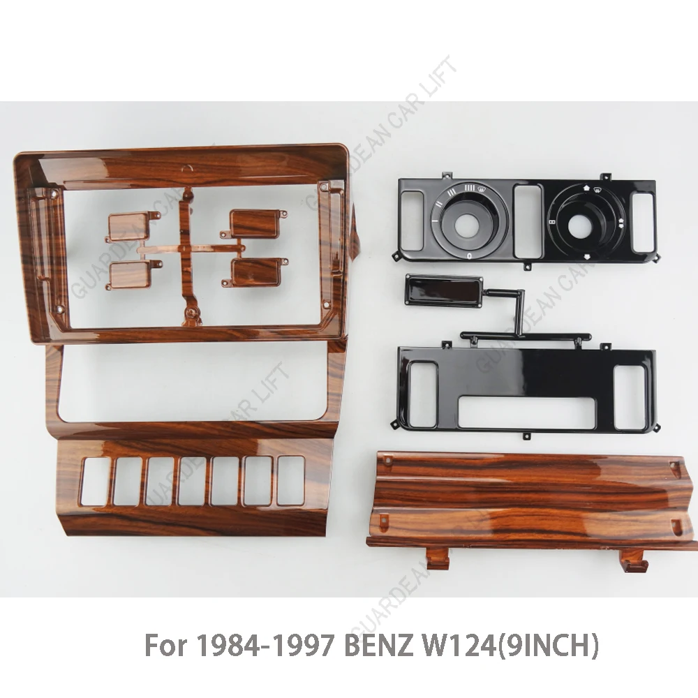 

9-дюймовый автомобильный радиоприемник для BENZ Clase E W124 Android стерео плеер 2 Din головное устройство панель отделка приборной панели