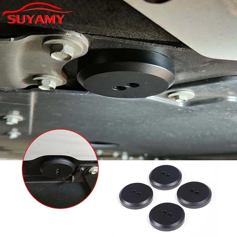 

Aluminum Alloy Used For Lift Jack Pads Anti-Scratch Protection Pad For Corvette C8 Stingray Z51 Z06 2020-2023 Car Accessories