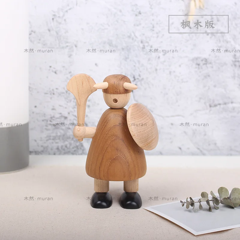 

Figurine Ornament Home Decoration Wooden Crafts Puppet Festival Gifts European Style Home Living Room Decoration Creativity