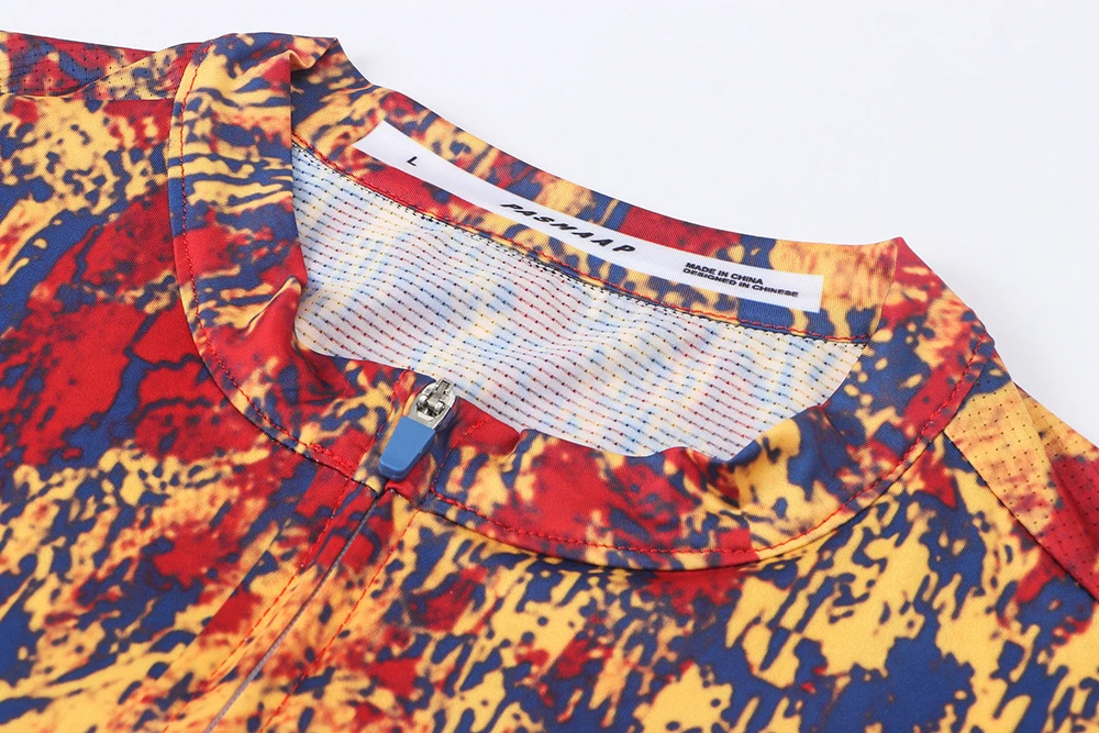 Велосипедный трикотаж PASMAAP 2024 профессиональный командный с длинными рукавами