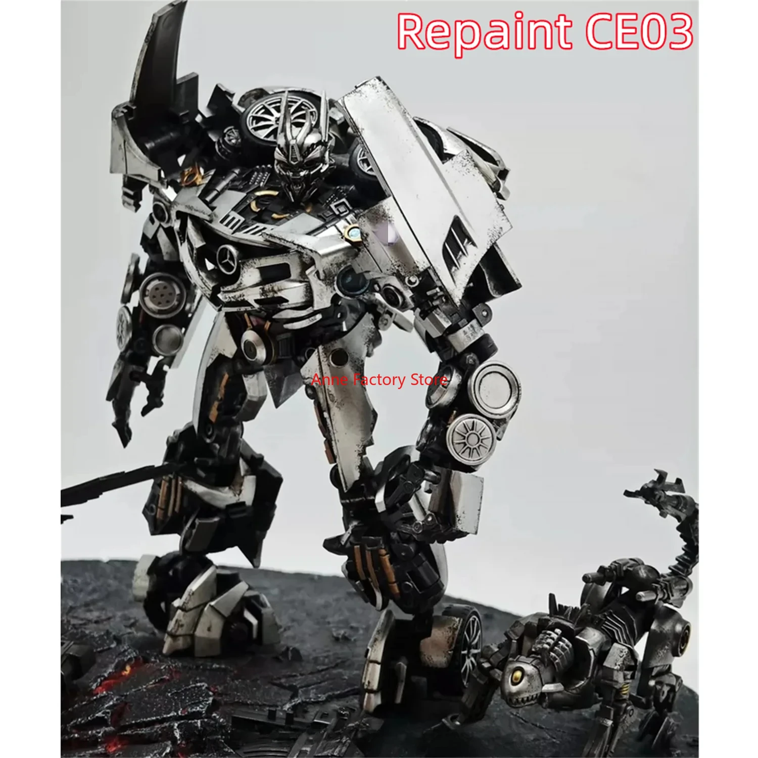 Фото Трансформируемая фигурка Soundwave CE03 CE-03 для самостоятельной покраски и перекраски (DIY) №1