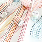 Лента Клейкая круглая из японской бумаги, 50 мм * 3 м, цвет в ассортименте