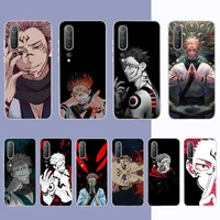 anime jujutsu kaisen ryomen sukuna phone case for samsung s21 a10 for redmi note 7 9 for huawei p30pro honor 8x 10i cover