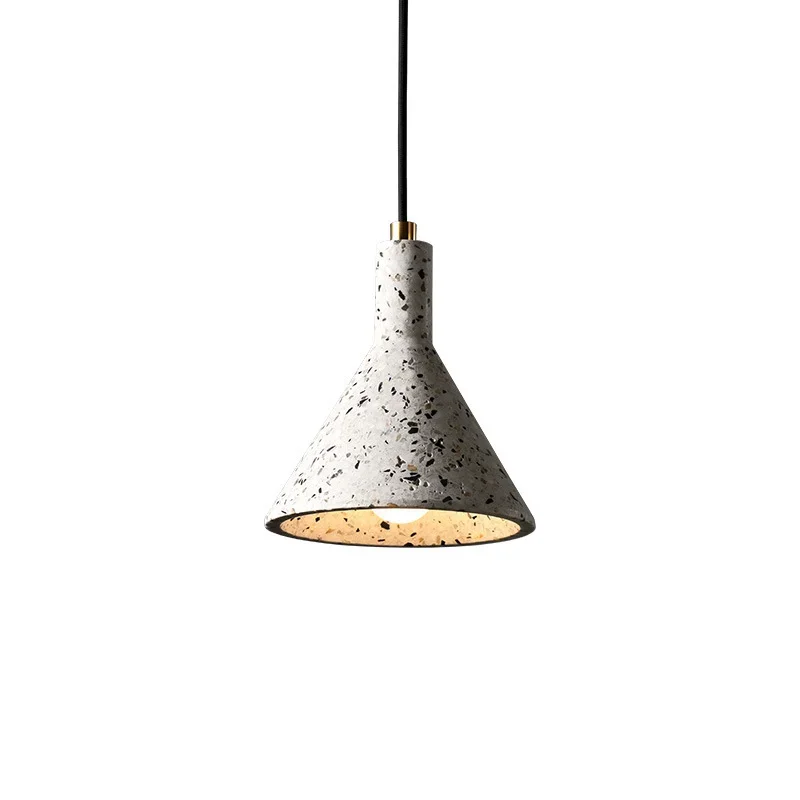 Американский промышленный подвесной светильник из терраццо ретро-лофт