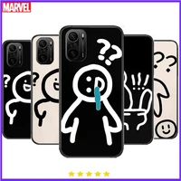 creative funny villain phone case for xiaomi redmi poco f1 f2 f3 x3 pro m3 9c 10t lite nfc black cover silicone back prett mi 10