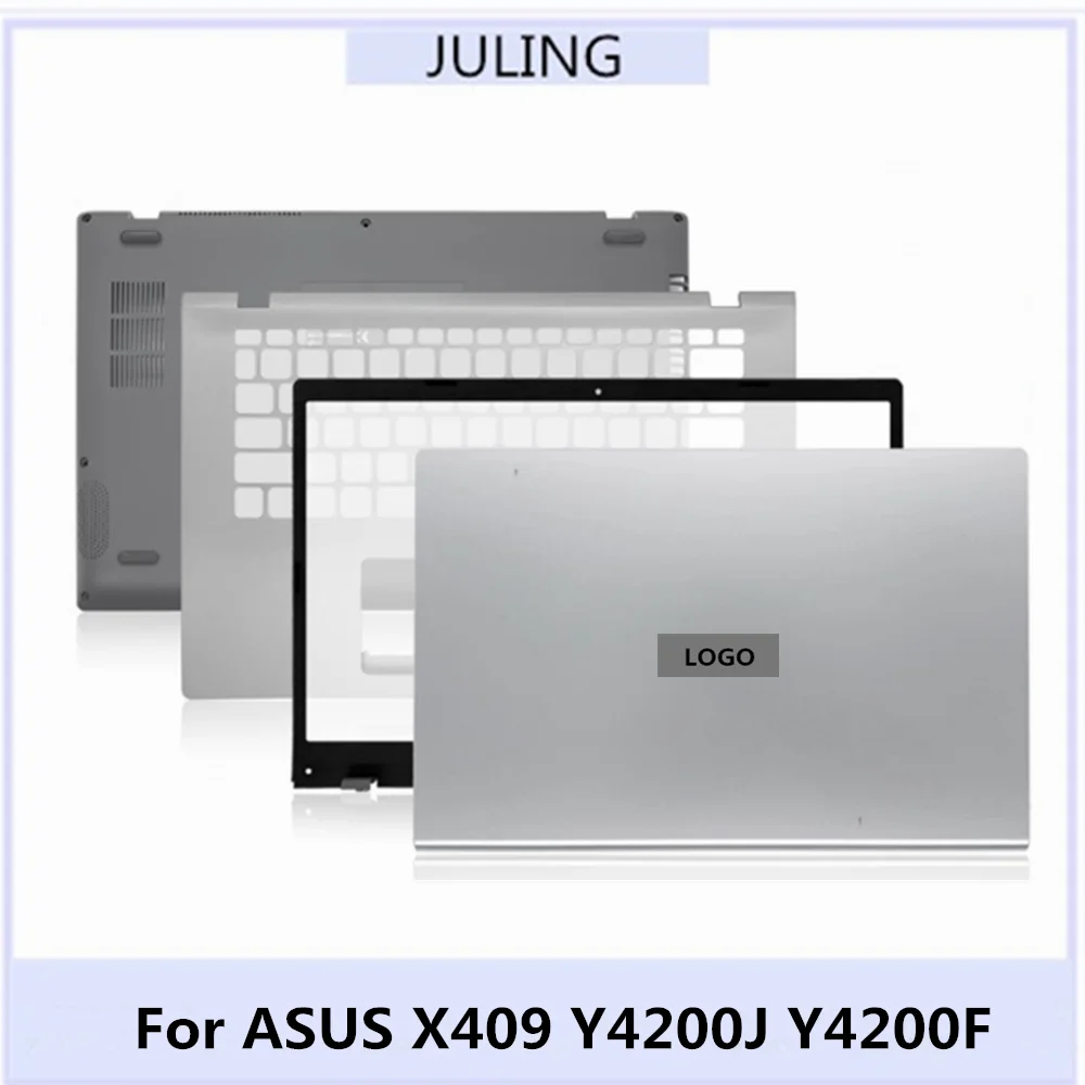 

Новинка 95%-98% для ноутбука ASUS X409 Y4200J Y4200F, задняя крышка ЖК-дисплея, задняя крышка, передняя панель ЖК-дисплея, подставка для рук, нижняя крышка