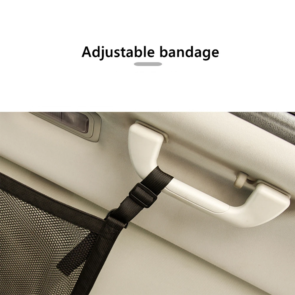 1 х Автомобильная сумка для хранения на крыше Потолочная сетка двухслойная