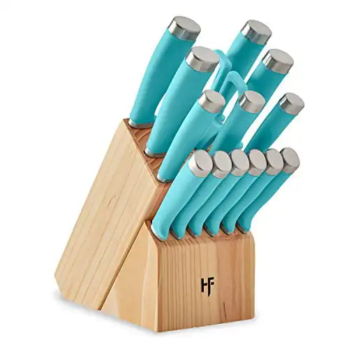 

True Aqua 15-Piece Block Set