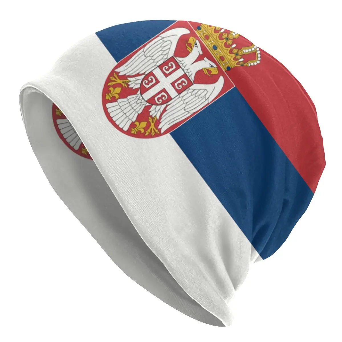 

Serbia Flag Beanies Caps For Men Women Unisex Street Winter Warm Knit Hat Adult Bonnet Hats
