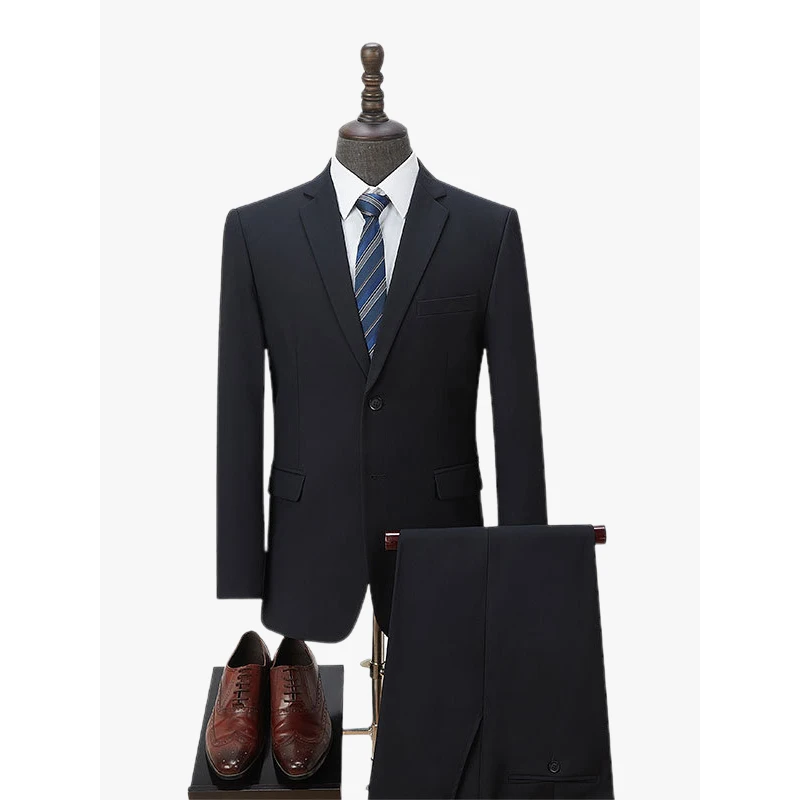 

Деловые костюмы для мужчин 2022, элегантный роскошный приталенный синий Блейзер, Женская Деловая одежда из двух предметов, женская свадебная ...