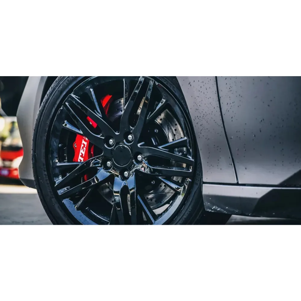 

BIG BRAKE KIT 6piston Forged Caliper 355x32mm Disc Rotor FRONT Red Caliper For HONDA ACCORD 2017-2022 18" Wheels