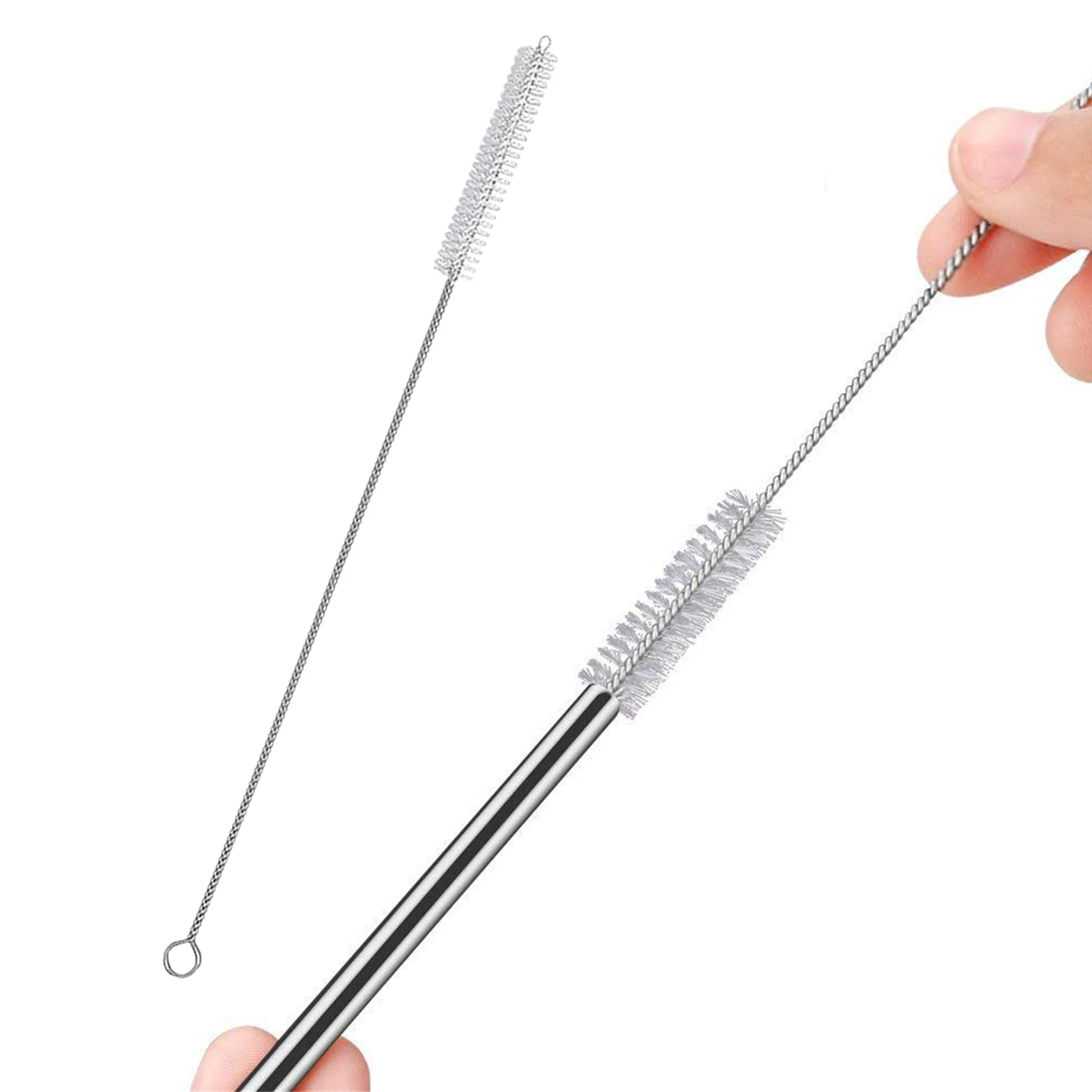 

Glass Straw Straws Reusable Stainless SteelStraight Iridescence Colors Straws For Family Gatherings Camping Straws Reusable And