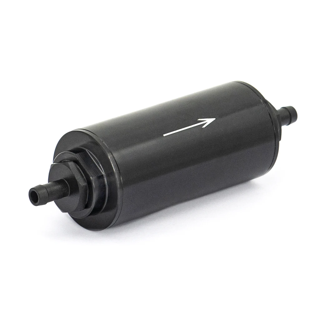 Алюминиевый диаметр 2-дюймовый топливный фильтр E85 Фильтр из нержавеющей стали со стальным элементом 100 микронов AN6 AN8 AN10 Адаптерные фитинги 9 мм