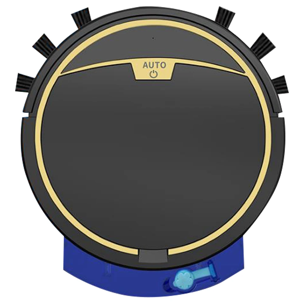

Robot Vacuum Cleaner Smart APP Remote Control Wireless Cleaning Machine Floor Sweeping Wet Dry Vacuum Cleaner, Black