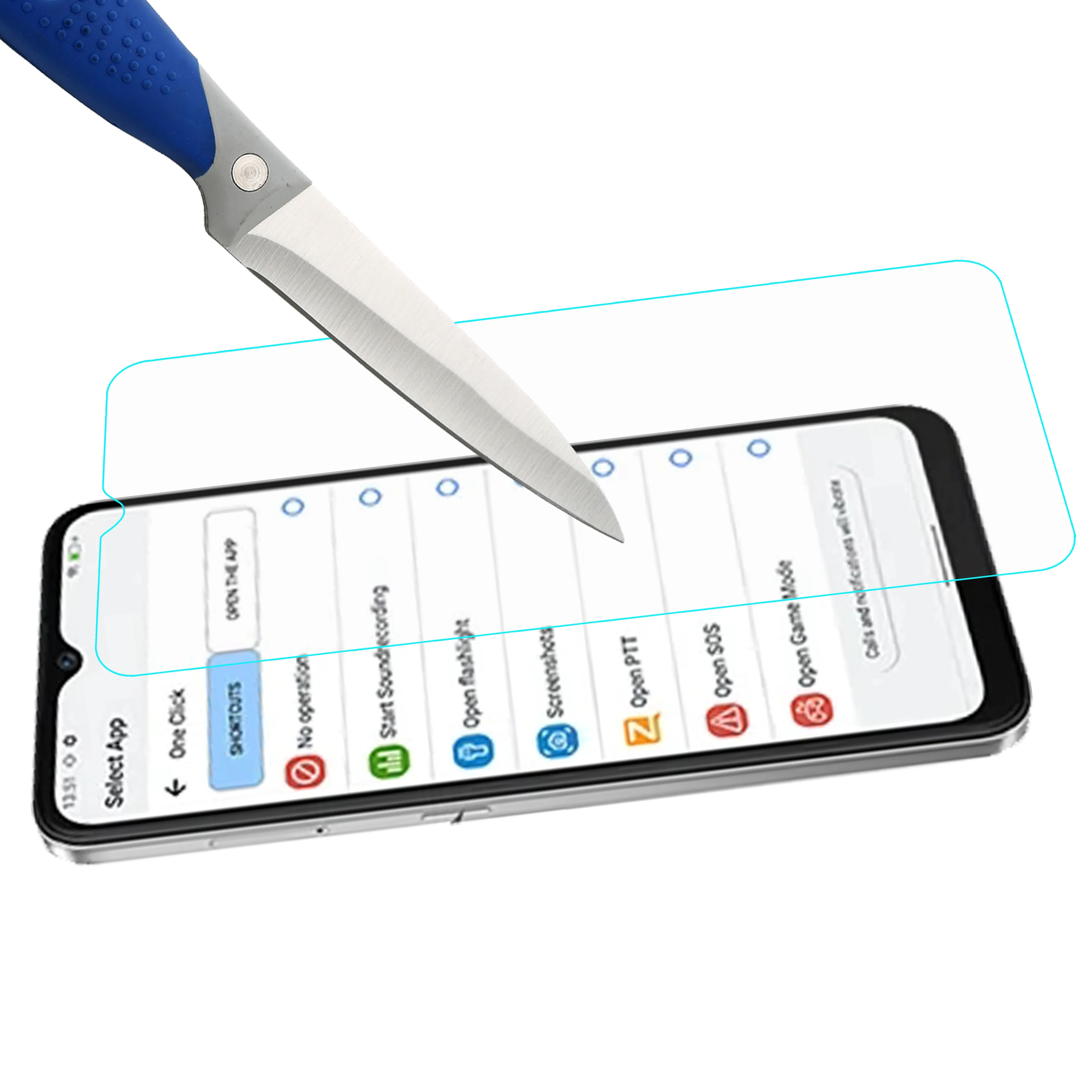 Mr.Shield [3-Pack] Screen Protector For Blackview A85 [Tempered Glass] [Japan Glass with 9H Hardness] Screen Protector