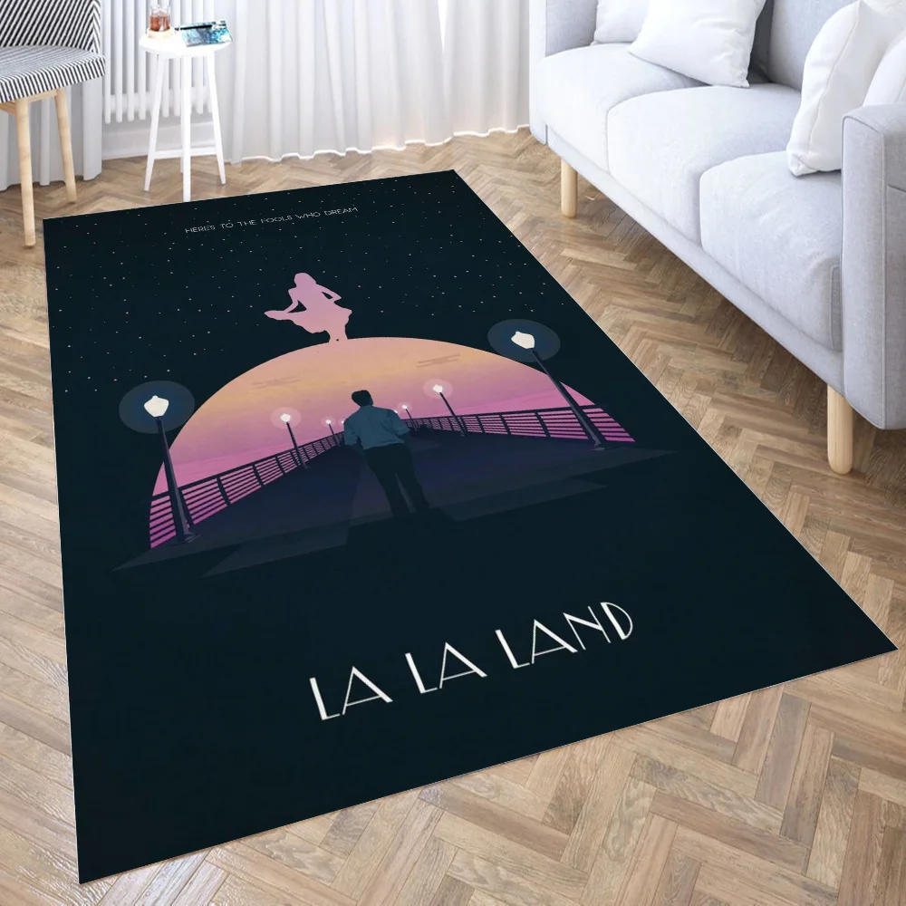 

La La Land 3D Carpet Living Room Kitchen Entrance Door Mat Anti-slip Floor Rug Bathroom Area Hallway Mats