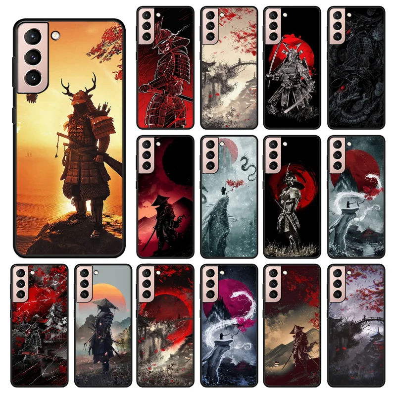 

Japanese Samurai Phone Case for Samsung Galaxy S23 S22 S20 Ultra S20 S22 Plus S21 S10E S20 FE Note 10Plus 20 Ultra Funda Capa