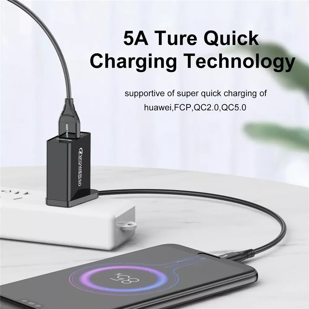 

New Fashion 5A USB C Cable Type C Cable For Samsung S21 Mobile Phone Fast Charging Type-C Fast Quick Charger For mi 11 ipad