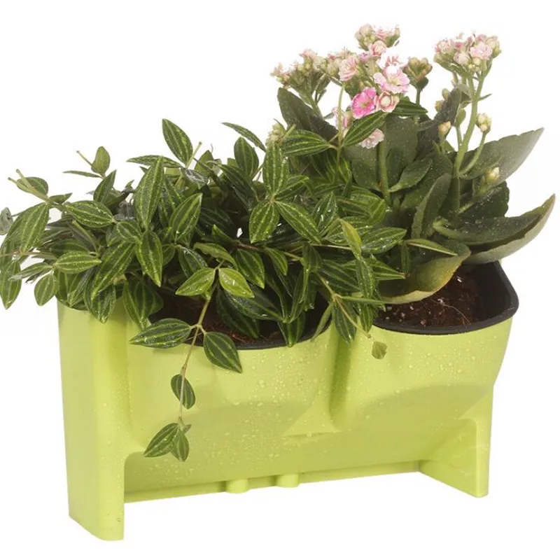

Creative Flower Pot Stackable Wall Planter Garden Flower Pots Wall Hanging Vertical Succulents Plant Pot Bonsai Pot Home Decor