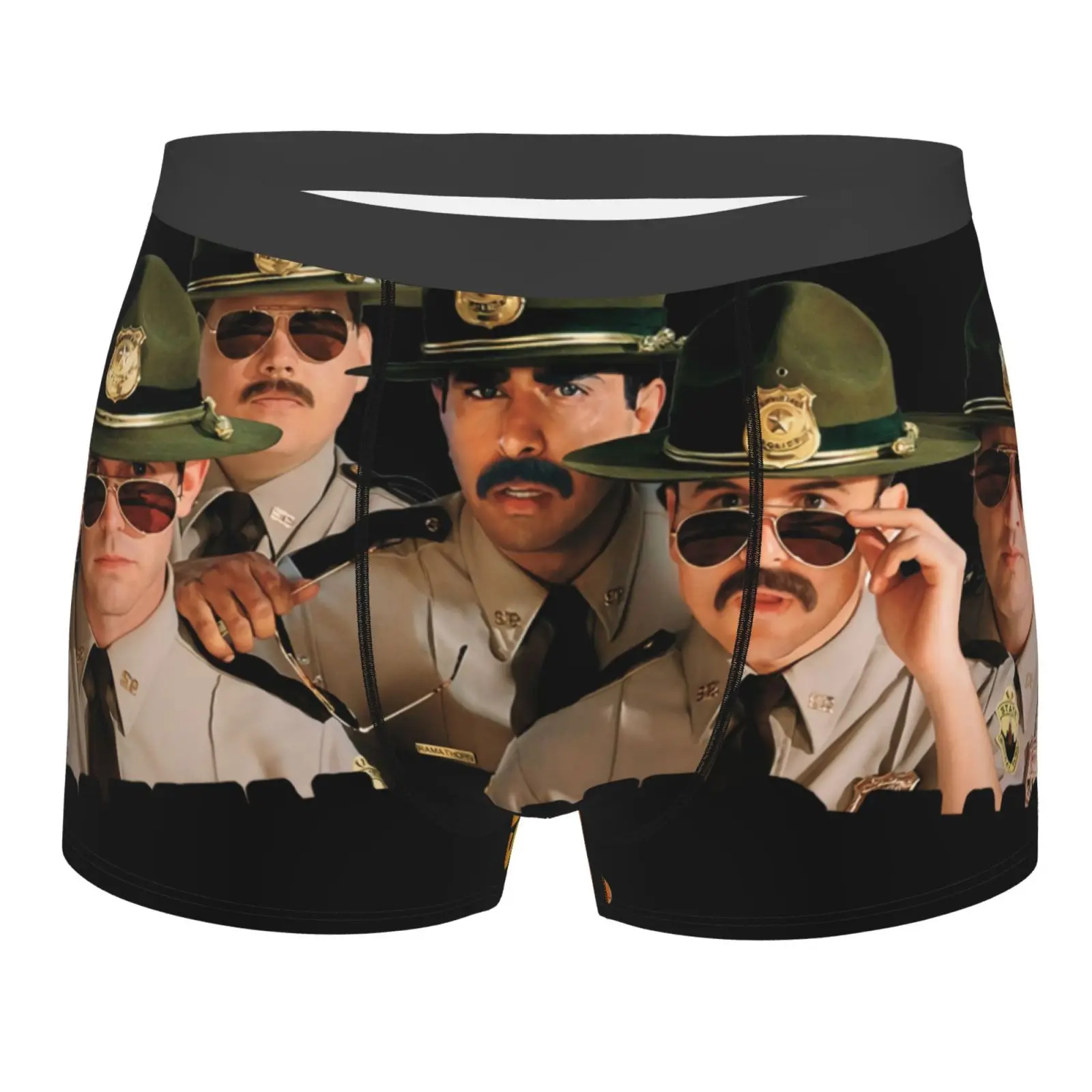 

Тонкое мягкое Мужское нижнее белье Super Troopers Shenanigans, Мужской дизайнерский комплект, Мужская партия, Мужская сексуальная одежда из полиэстера