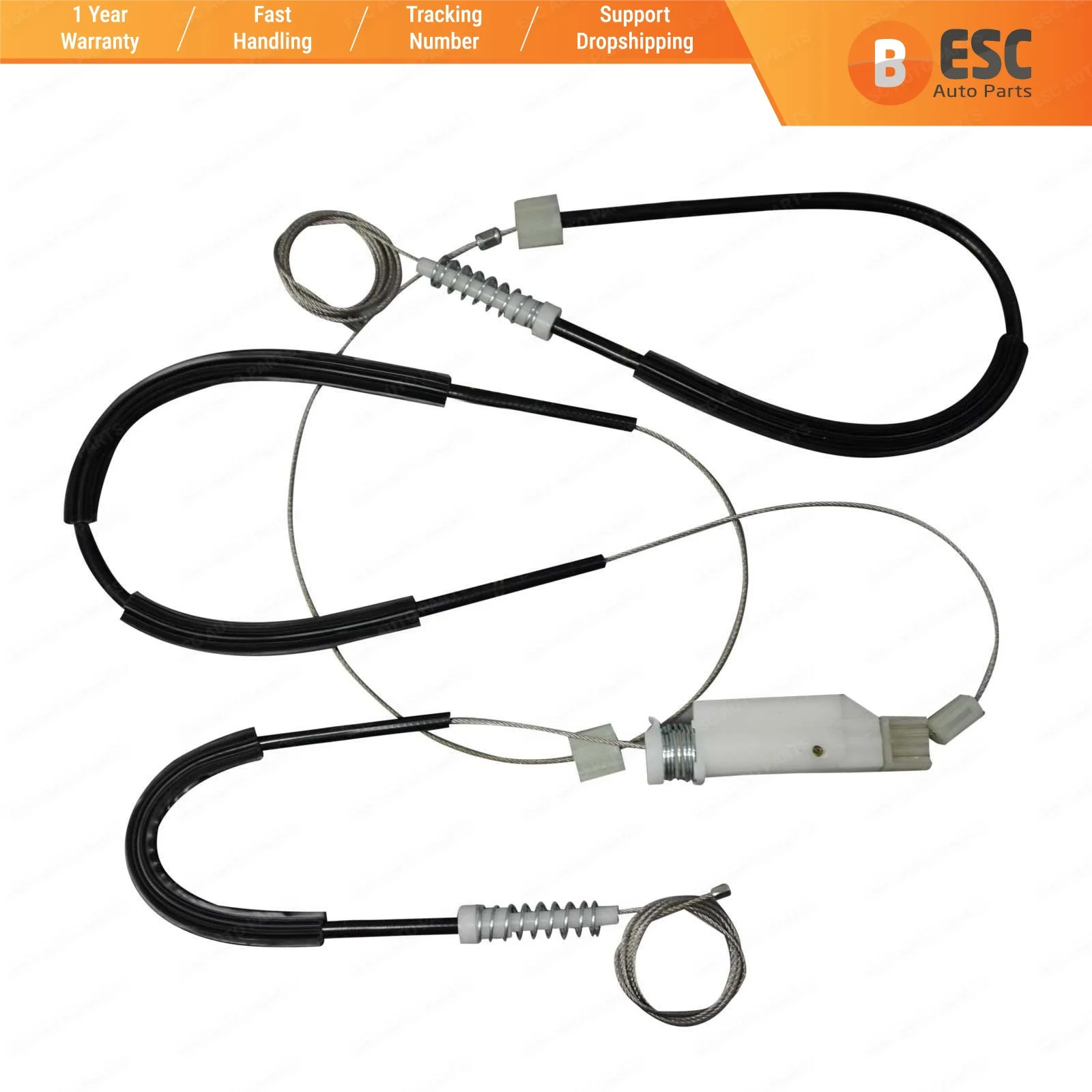 

ESC Auto Parts EWR5025 Window Regulator Repair Set Front Left Or Right Doors for Audi A5 Sportback 4/5 Door 2008-2013