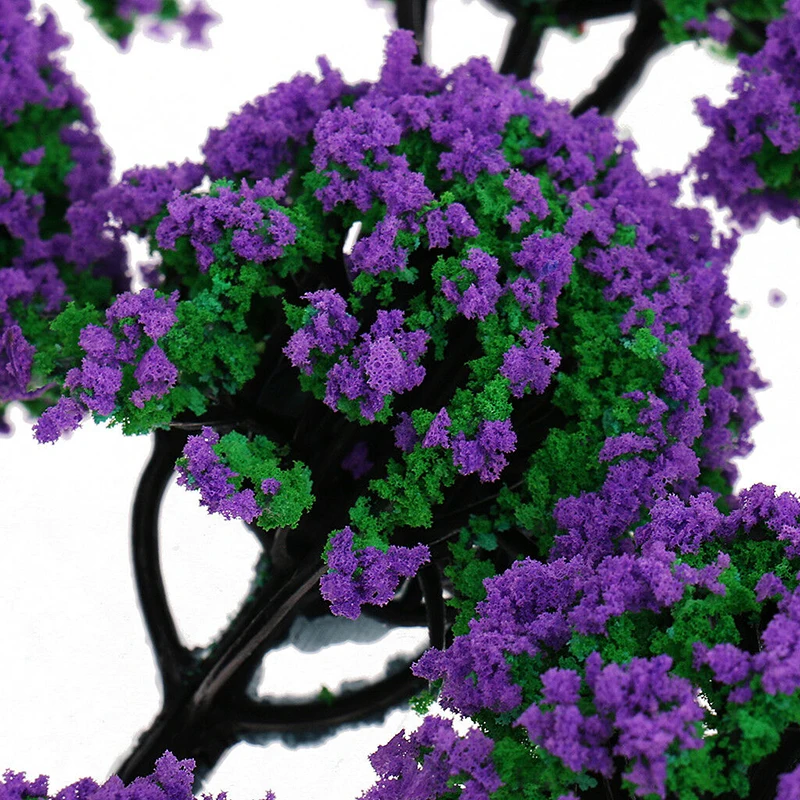 

10pcs Artificial Miniature Model Trees 1/150 Scale Micro Accessories Houses Desks Living Rooms Kitchens Simulation Decoration