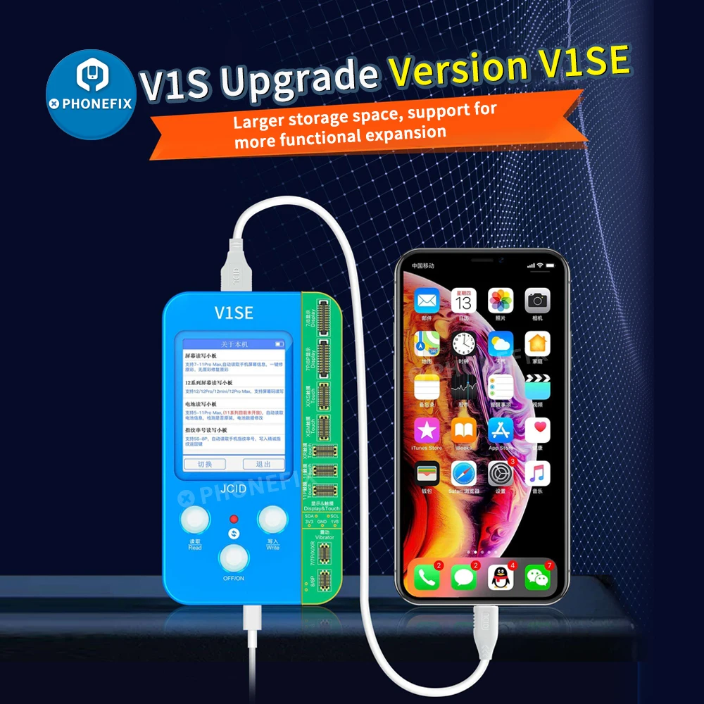 Плата JC V1SE для iPhone 7 8 X XR 11 12 13 Pro Max фоточувствительность оригинальный цвет базовый
