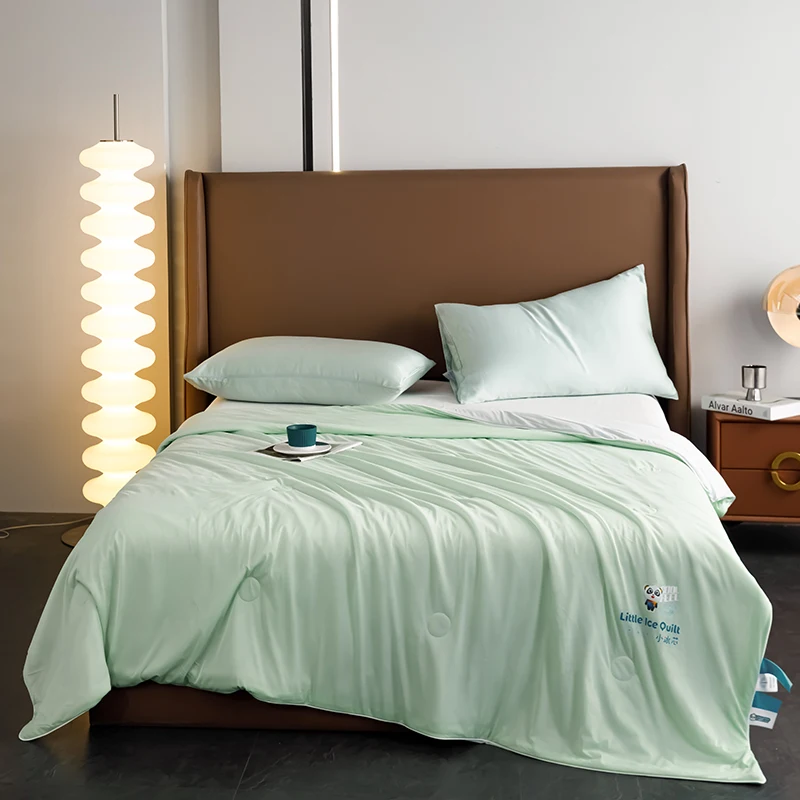 

Conditioner Ice Solid Class Silk Green Cream Blanket Blue Cool Air Comforter Feeling Quilt Quilt Summer Gray Antibacterial