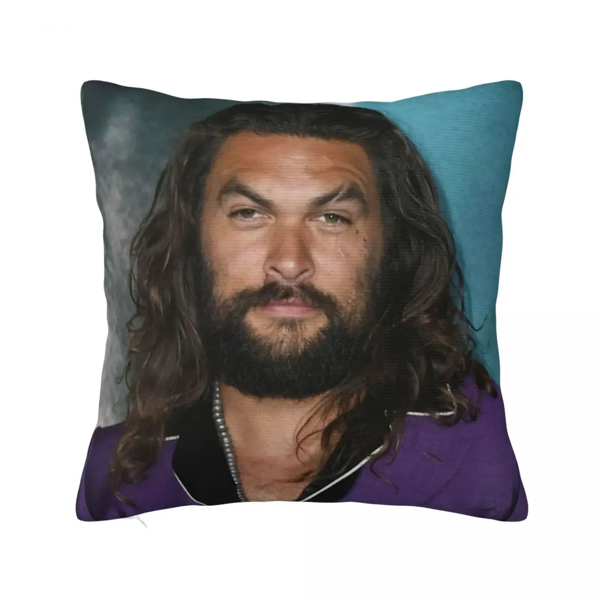 

Jason Momoa Pillowcase Printed Polyester Cushion Cover Decorative Movie Actor Throw Pillow Case Cover Seat Wholesale 40X40cm