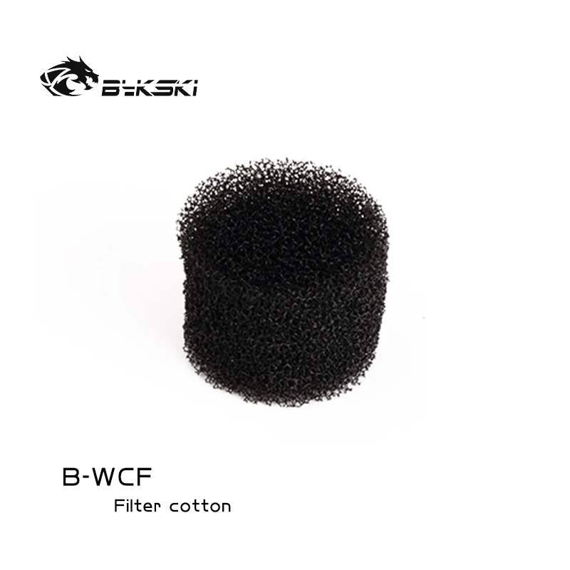 

Bykski B-WCF, хлопковая фильтрация водохранилища, подходит для резервуаров для воды диаметром 50 мм, эффективно фильтрует загрязнения