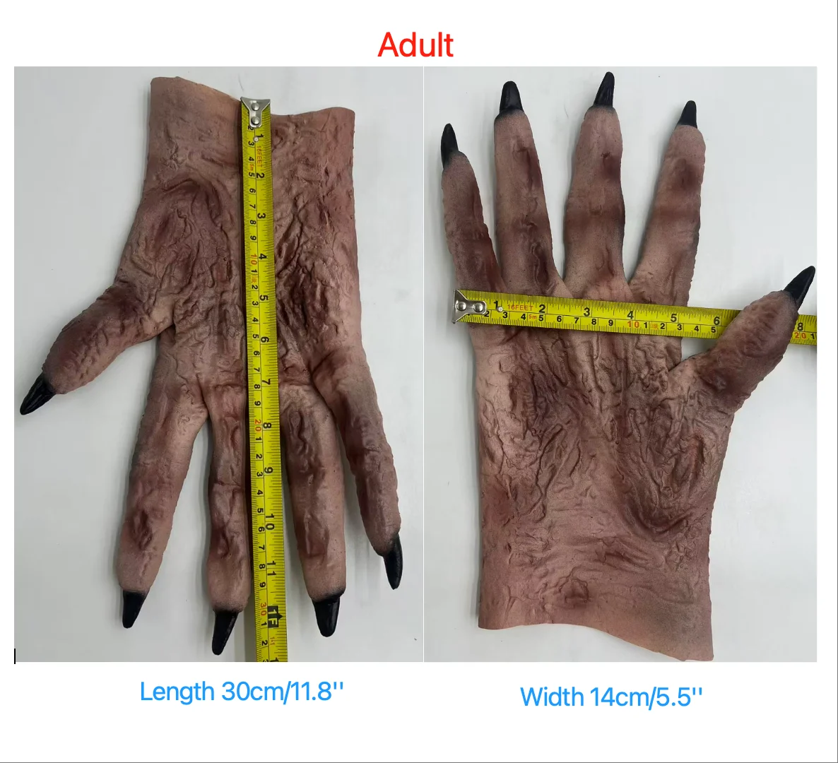 

Латексные перчатки-руки зомби для взрослых