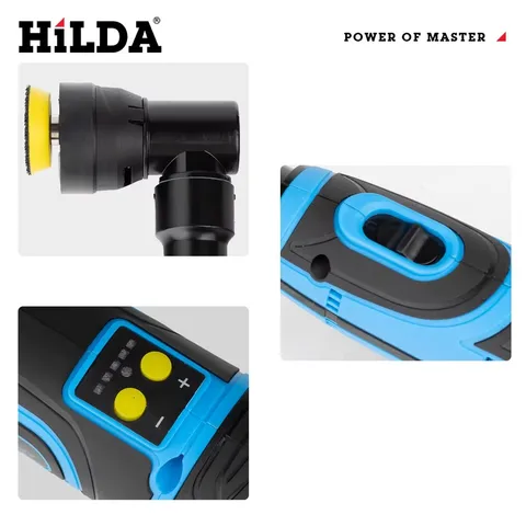 HILDA Мини бесщеточный полировальный станок синий
