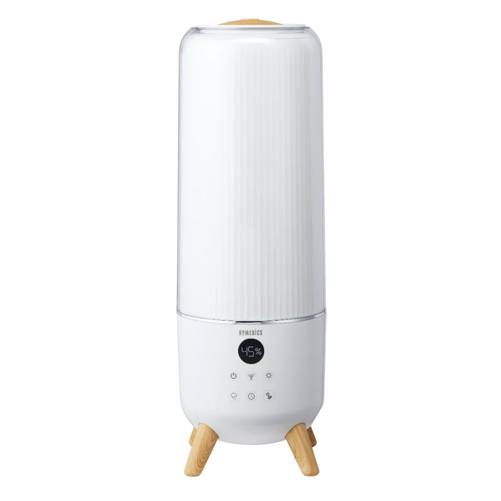 

HoMedics Total Comfort Deluxe Ultrasonic Humidifier Top Fill 1.47 Gallon White UHE-CMTF91 Appliances for Your House