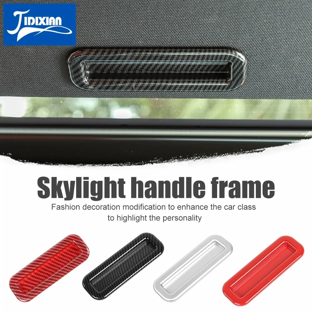 JIDIXIAN крыша автомобиля Sunroof Skylight ручка украшения крышка для Dodge Challenger Charger RAM 2010 Up