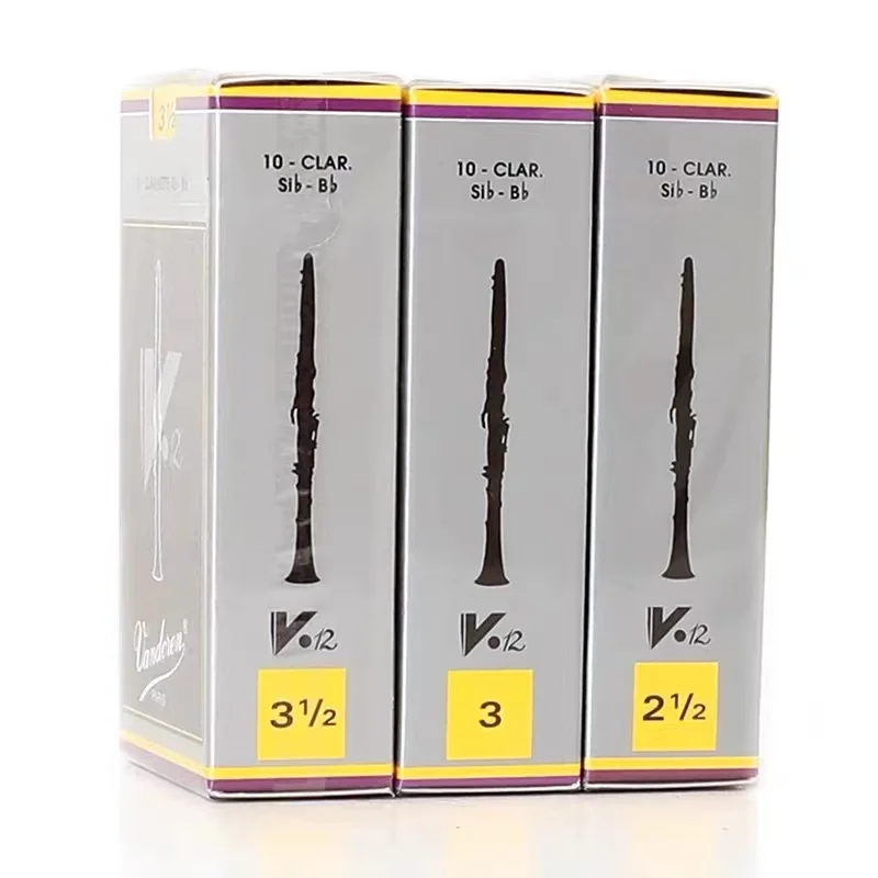 Фото Франция Vandoren V12 Bb трость для кларнета 2,5/3,0/3,5/3,5 + с подарком 10 шт./коробка №3