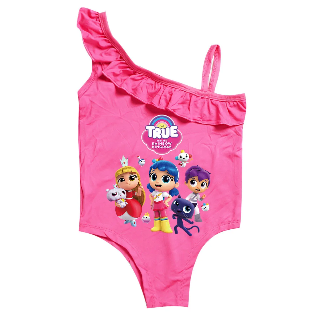 Cute Gabby Cats Swimwear Kids Beach Wear One Piece Sleeveless Swimming Outfits Toddler Baby Girls Cartoon Swimsuit Bathing Suits