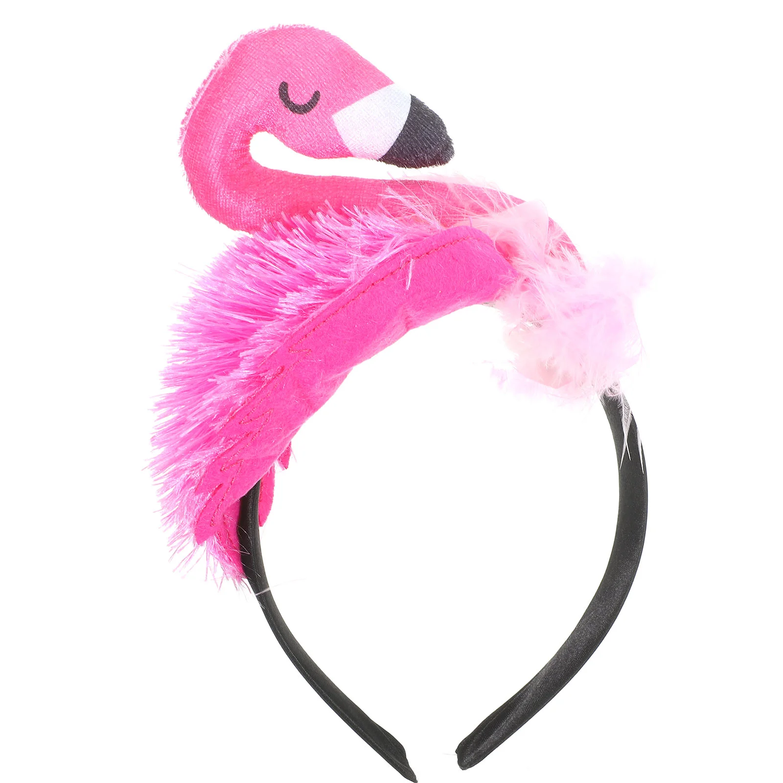 

Flamingo Hat Flamingo Headband Tropical Headbands Luau Party Flamingo Headdress Hawaiian Party Hair Accessories Beach