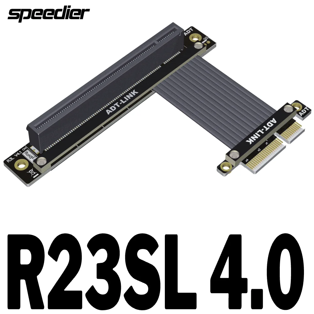 

Riser PCIe 4.0 Riser Cable RTX 3090 3060 Graphics Card Extension Cable Gen4 PCI-E x16 To x4 Full Speed Stable Riser Extender