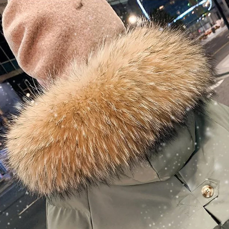 2022 New Winter Thickened Cotton Jackets Women Bread Fur Coat Long Down Cotton Coats Women's Korean Version Loose Womens Clothes