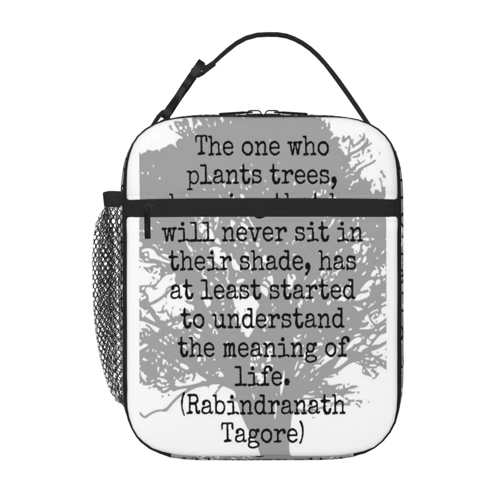 

Rabindranath Tagore The One Who Plants Trees Kawaii Bag Kawaii Bag Kawaii Bag Anime Lunch Bag Cooler Bags